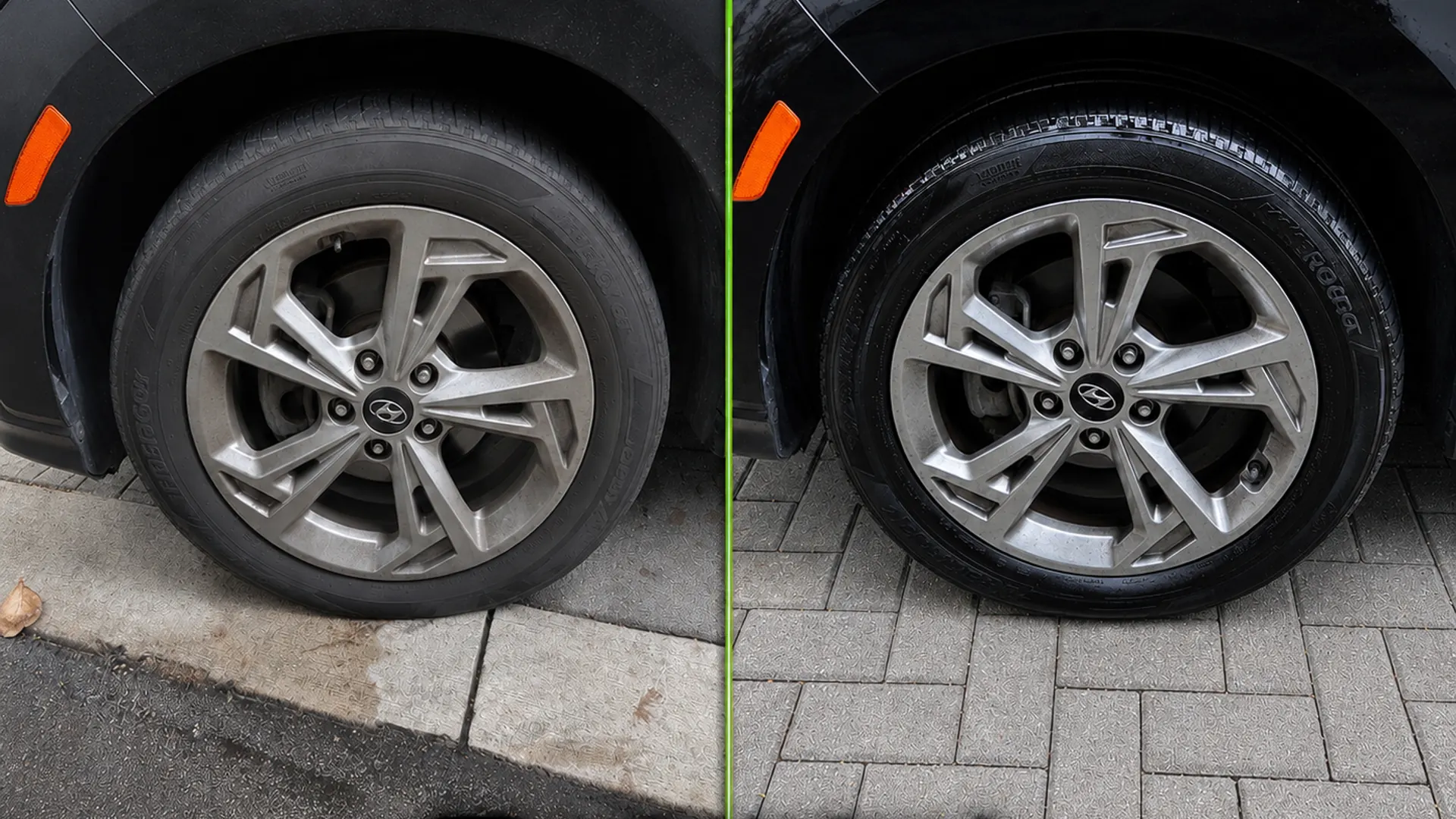 new tire installation